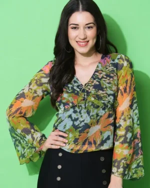 Globus Floral Printed Top