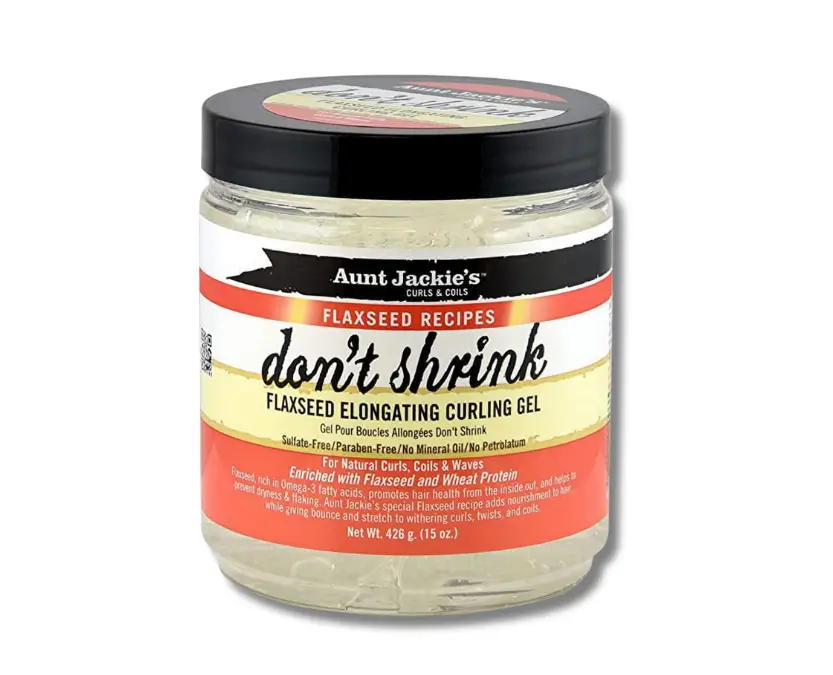 Aunt Jackie’s Flaxseed Don’t Shrink Curling Gel